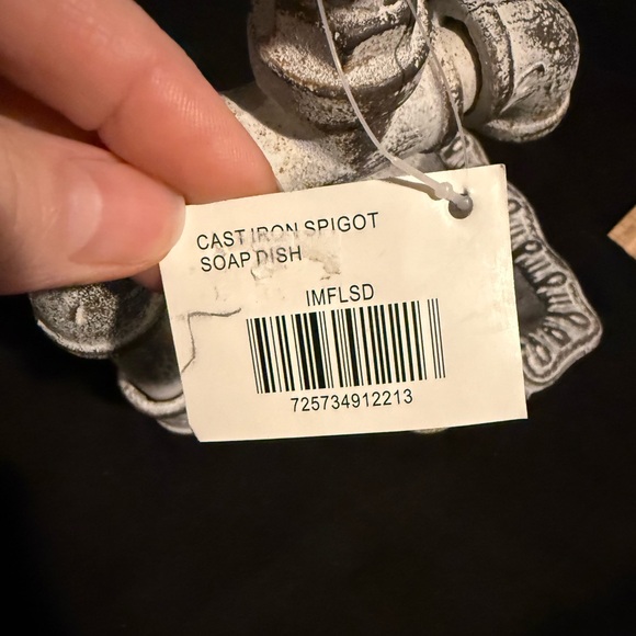 Farmhouse Decor Vintage Style Faucet Soap Dish - Picture 7 of 7